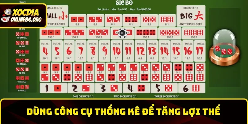 cong thuc danh xoc dia tren dien thoai dung cong cu thong ke Dùng công cụ thống kê để tăng lợi thế
