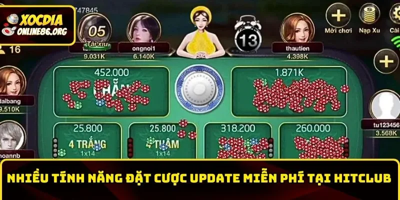 hitclub nhieu tinh nang dat cuoc mien phi update Nhiều tính năng cược được update miễn phí
