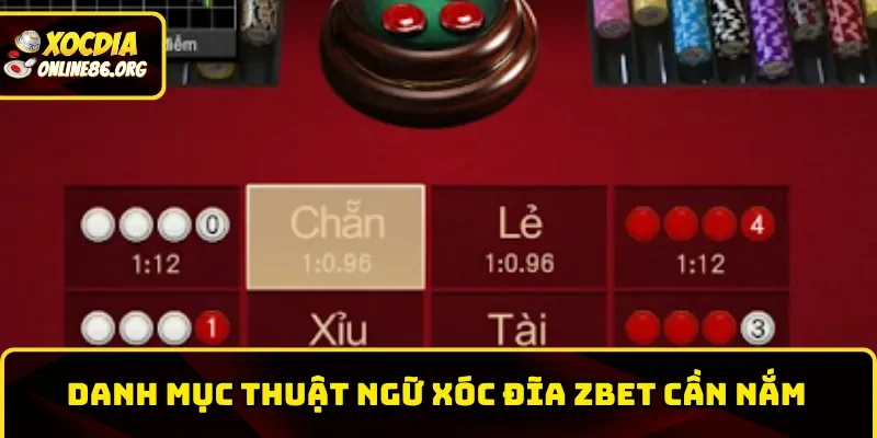 zbet nhung thuat ngu xoc dia Những thuật ngữ xóc đĩa Zbet